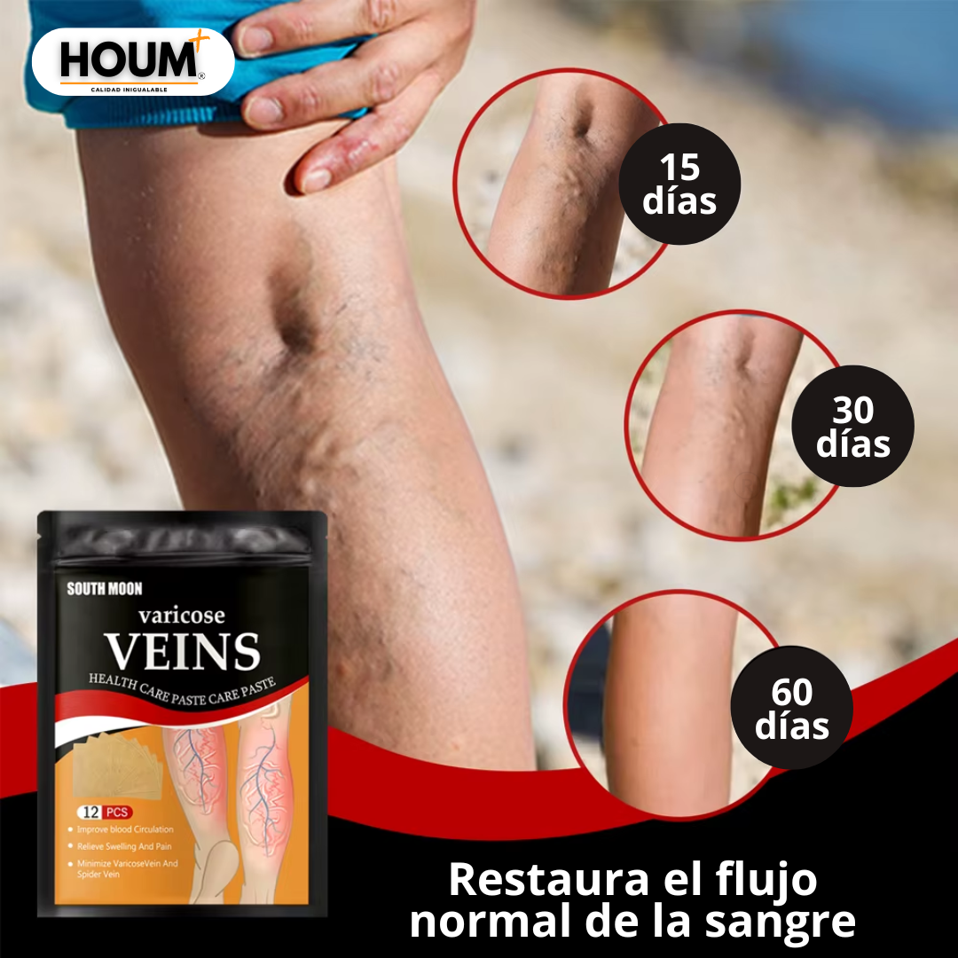 VEINS SOUTH MOON® - Parches Anti Varices.