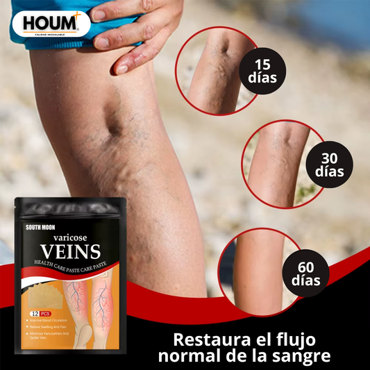 VEINS SOUTH MOON® - Parches Anti Varices.