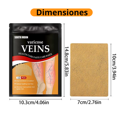 VEINS SOUTH MOON® - Parches Anti Varices.